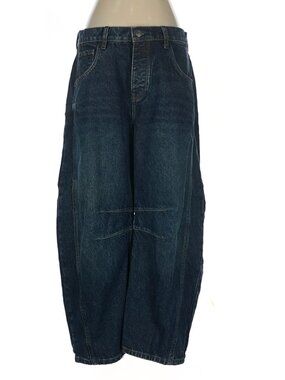 We the Free Barrel Jeans, Dark Wash, Size 28S
